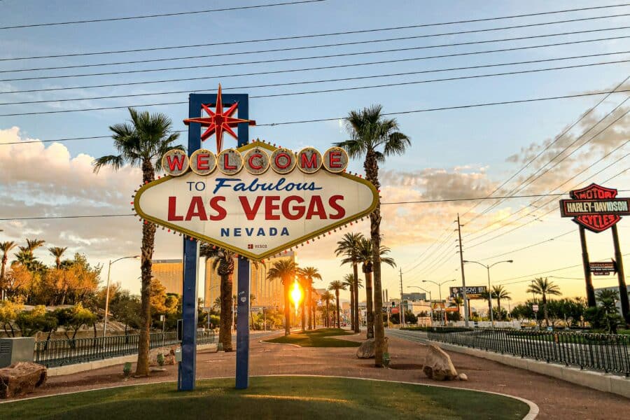 Las vegas sign